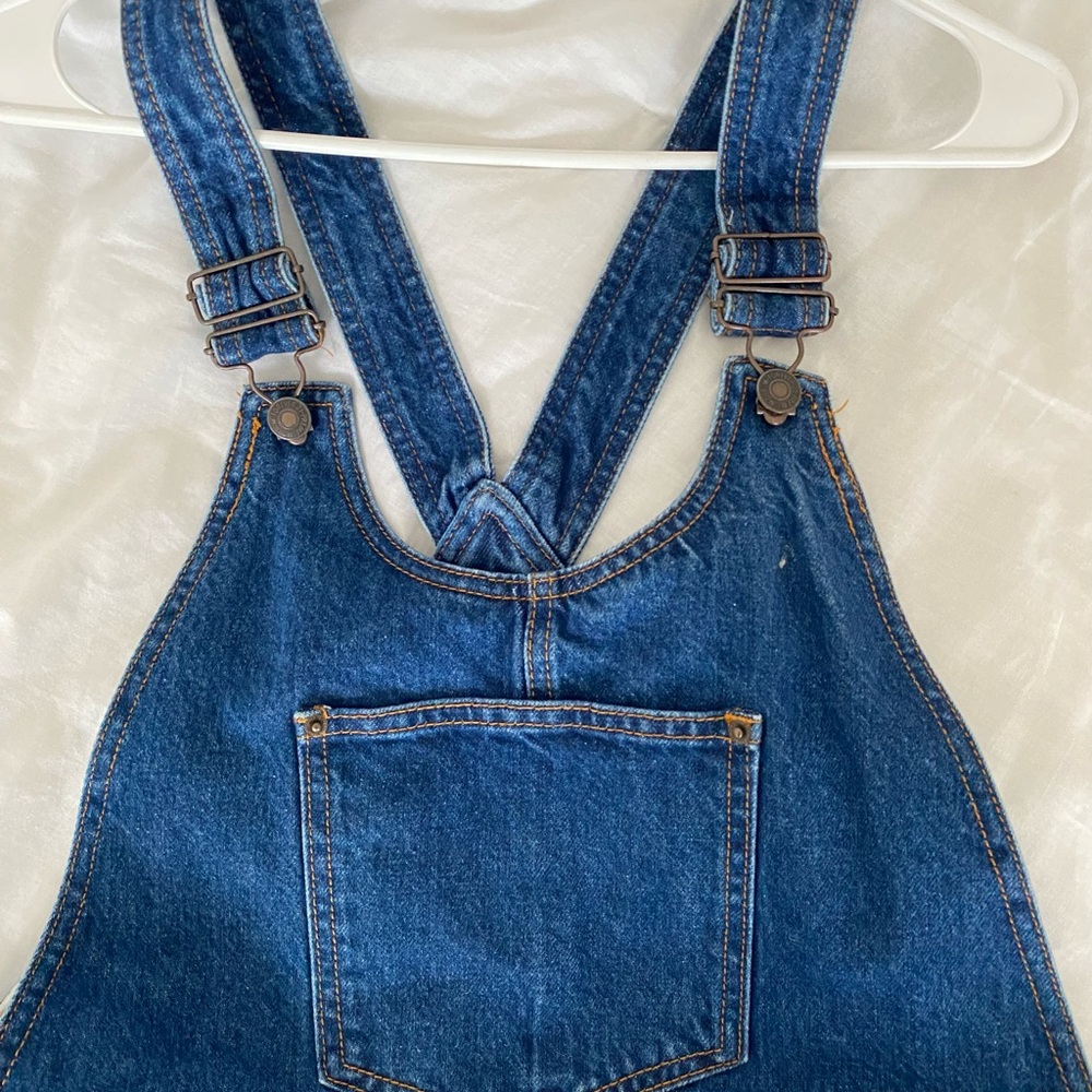 vintage overall dress